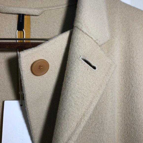 Double Lapel Cashmere Coat - HELMUT LANG - Picture 6 of 12